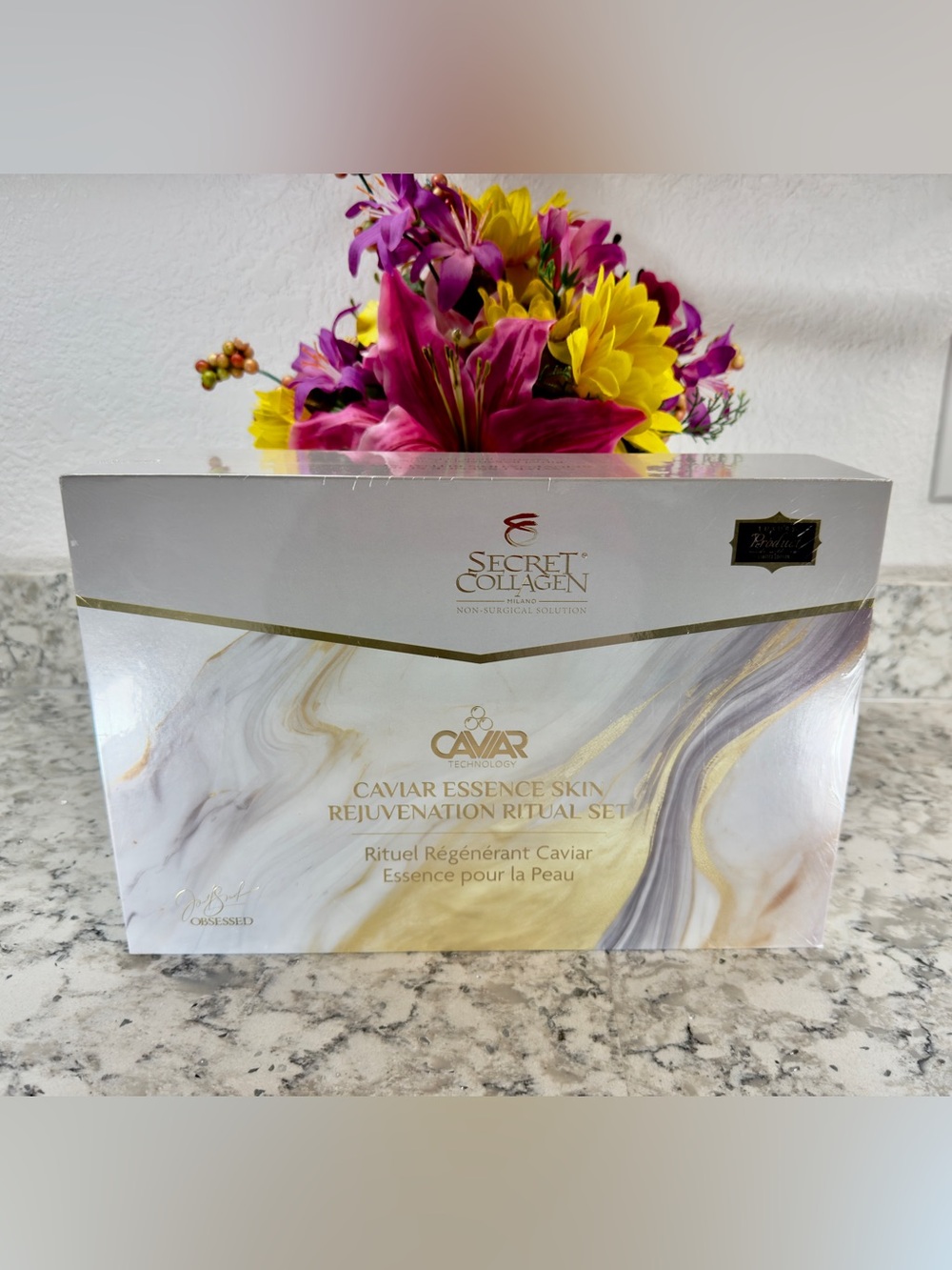 Secret Collagen Caviar Essence Skin Rejuvenation Ritual Skin Care Set